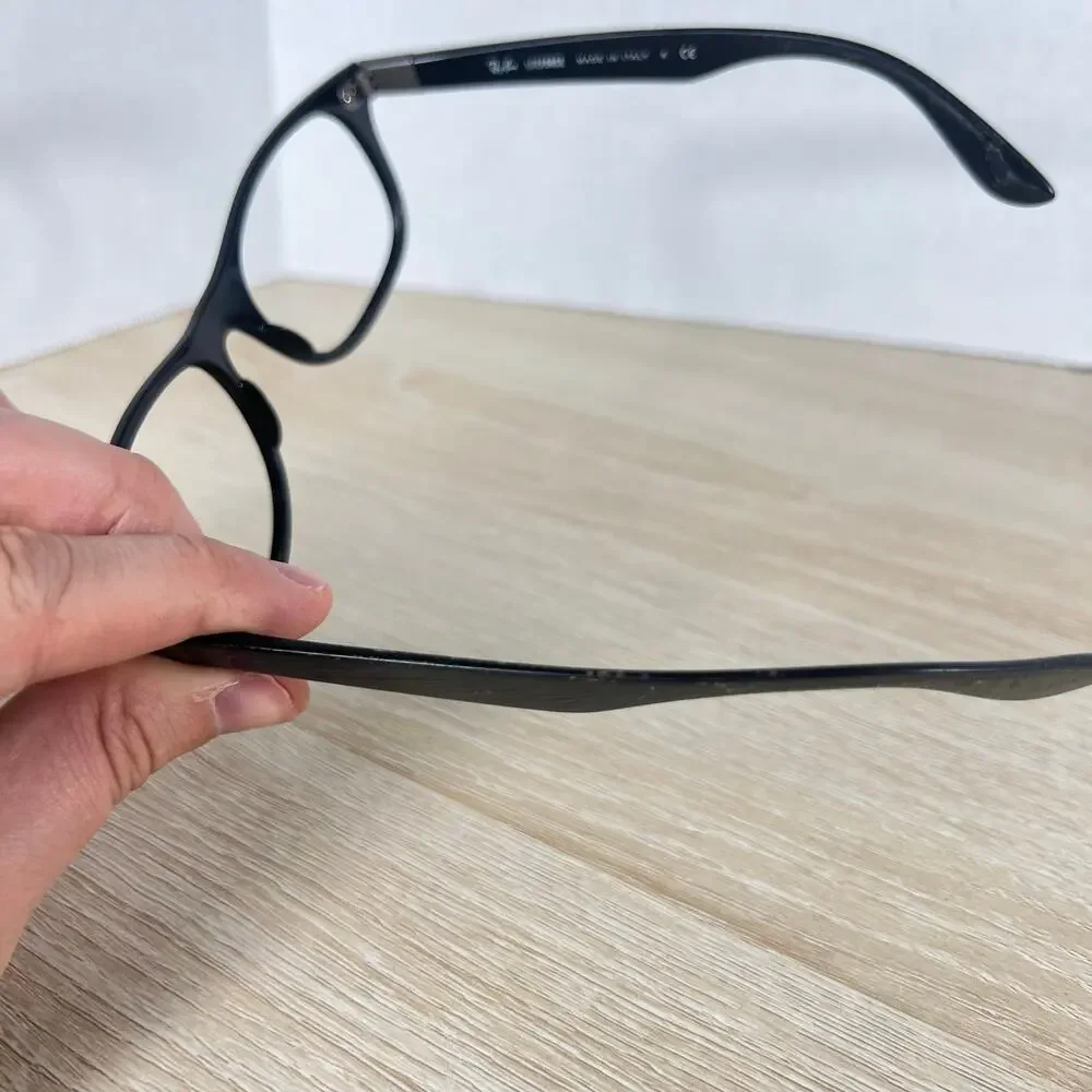 Ray-Ban RB7032 5206 LiteForce Sunglasses Black DAMAGED 55-17-150 Italy